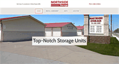 Desktop Screenshot of northsidestoragemhd.com